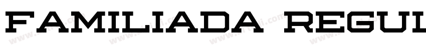 Familiada Regular字体转换